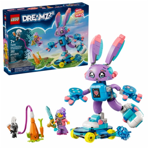 LEGO DREAMZzz Izzie and Bunchurro the Gaming Bunny Building Set 71490 Perspective: front