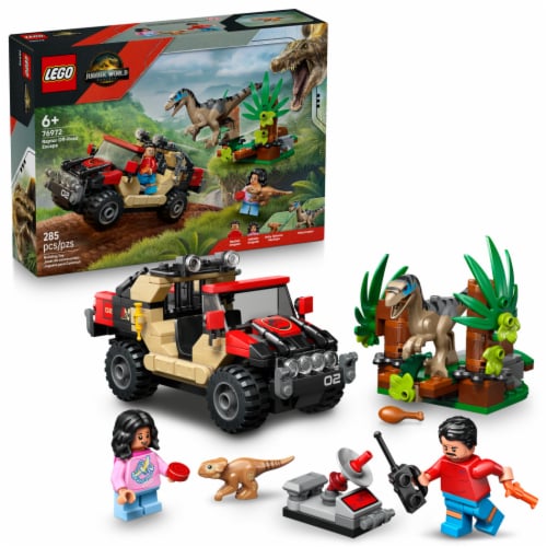 LEGO Jurassic World Raptor Off-Road Escape 76972 Perspective: front