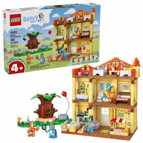 LEGO Bluey: Bluey’s Family House Playset 11203 Perspective: front