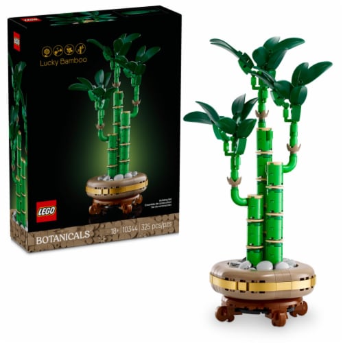 LEGO Botanicals Lucky Bamboo Building Set for Adults 10344 Perspective: front
