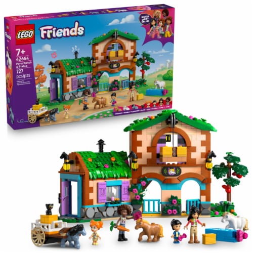 LEGO Friends Pony Ranch & Stable Building Toy 42654 Perspective: front
