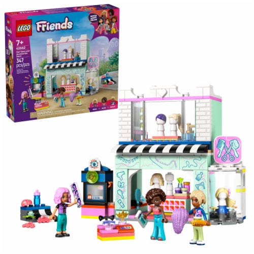 LEGO Friends Hair Salon and Accessories Store Toy Building Set 42662 Perspective: front