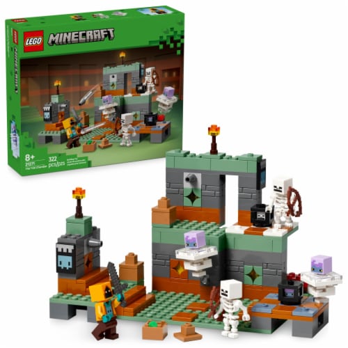 LEGO® Minecraft® The Trial Chamber Kids Toy 21271 Building Set Perspective: front