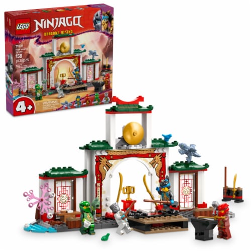 LEGO NINJAGO Ninja Spinjitzu Temple Building Toy 71831 Perspective: front