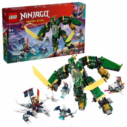 LEGO NINJAGO Lloyd's Jet Mech Building Toy 71845 Perspective: front