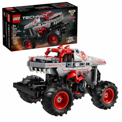 LEGO Technic Monster Jam ThunderROARus Pull-Back Monster Truck Building ...