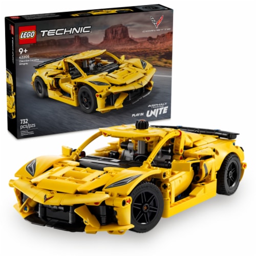 LEGO® Technic Chevrolet Corvette Stingray Toy Car 42205 Building Set Perspective: front