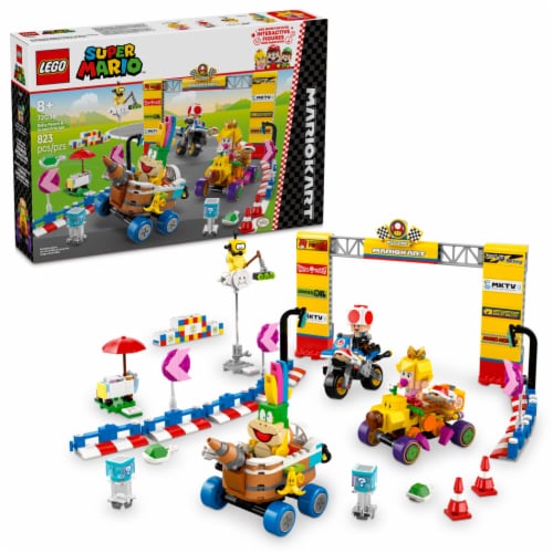 LEGO Super Mario: Mario Kart Baby Peach & Grand Prix Set 72036 Perspective: front