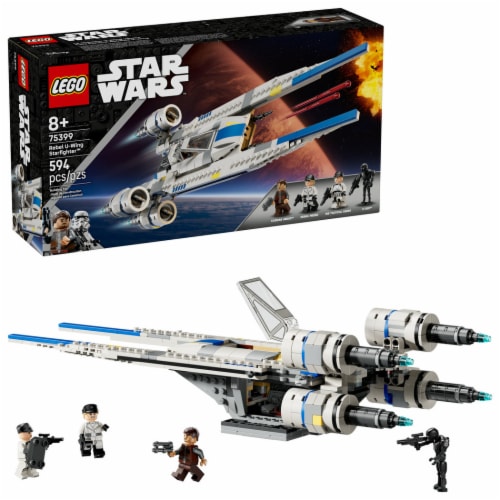 LEGO® Rebel U-Wing Starfighter™ V39 Set 75399 Perspective: front