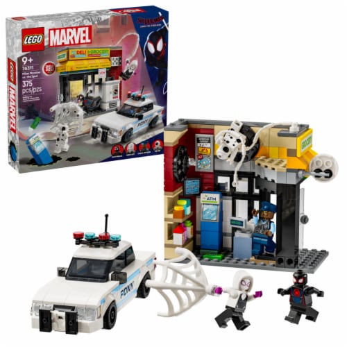 LEGO Marvel Spider-Verse Miles Morales vs. The Spot Building Toy Set 76311 Perspective: front