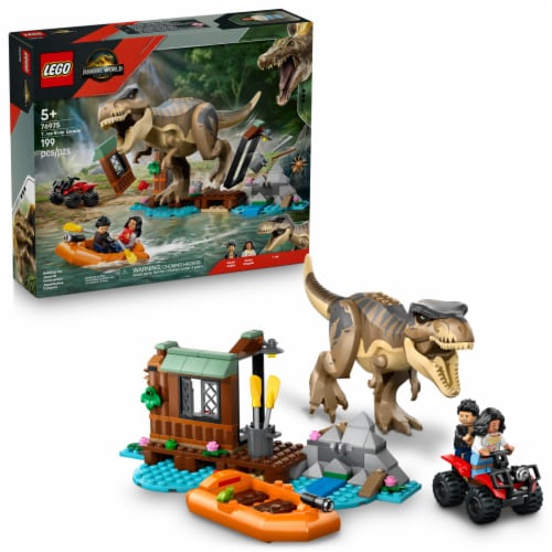 LEGO Jurassic World T. rex River Escape 76975 Perspective: front