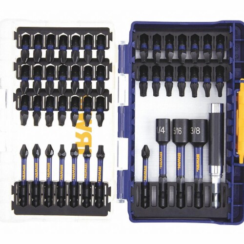 Irwin Steel Impact Screwdriver Bit Set 47 pc Pay Less Super Markets