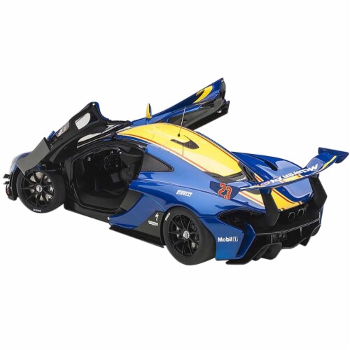 Autoart 81542 Mclaren P1 GTR No.23 Yellow Stripe 1 by 18 Autoart 81542 Mclaren P1 GTR No.23 Yellow Stripe 1 by 18