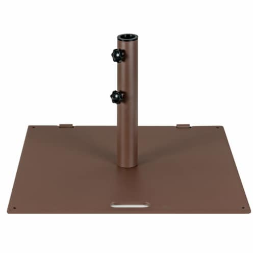50 LBS Patio Umbrella Base Stand 24 Outdoor Square Market Handle