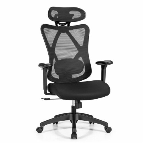 Ergonomic Office Chair With Foot Rest, Lumbar Support With Flip-Up Arms, 1  - Kroger