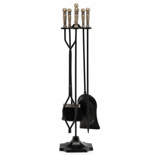 Fireplace tool holder deals