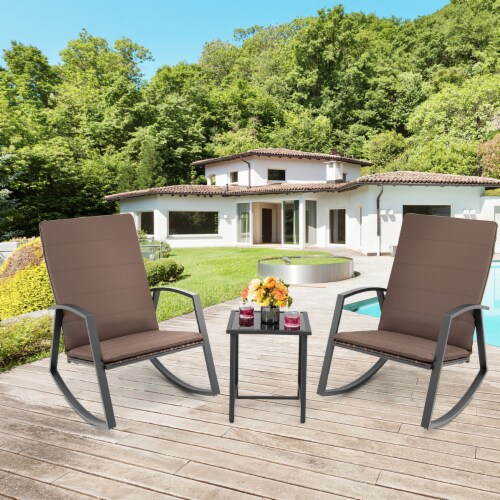 Stackable sling rocking chair discount