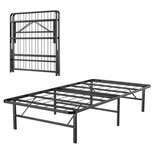 Twin full platform shop bed frame