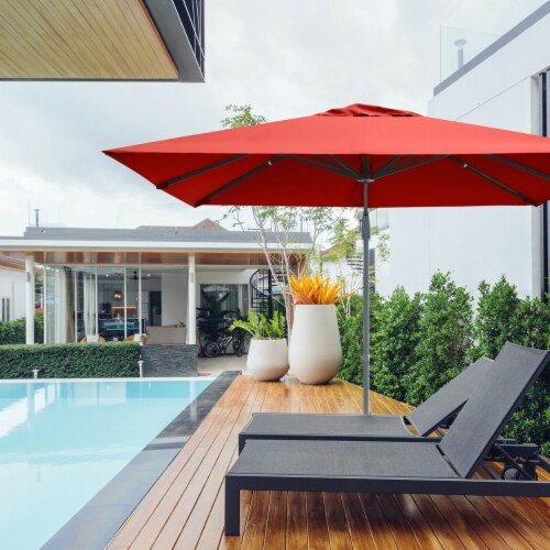Square discount patio umbrella