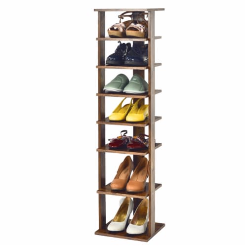 7-Tier Vertical Shoe Rack Free Standing Storage Shelf Organizer