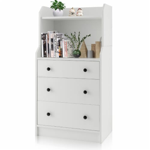 Chest of drawers shop with shelves