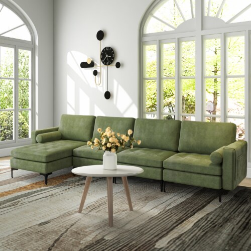Oversized l couch discount
