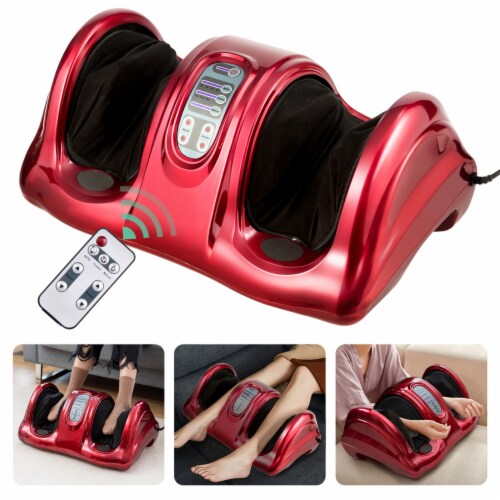 Rolling Foot Massager Shiatsu Foot Massage Machine w/ Remote Control Red, 1  unit - Ralphs