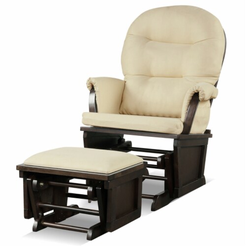 Beige glider chair clearance