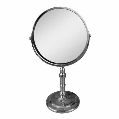 Elegant Home Fashions Bathroom Magnifying Mirror Freestanding Silver SM C72 1 Foods Co