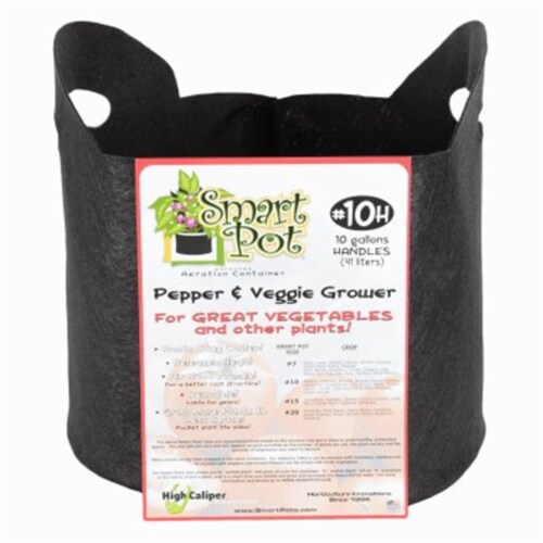 High Caliper Salad & Herb Grower Smart Pot Perspective: front