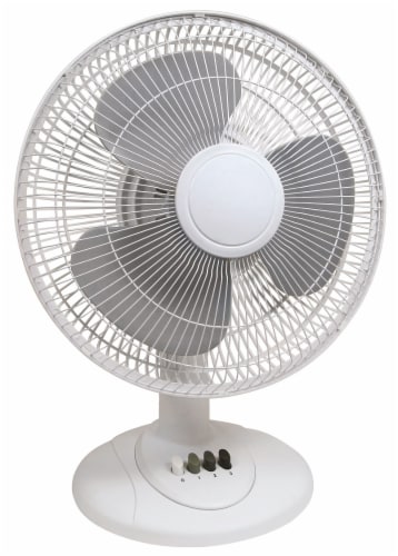 Cool Works Table Fan Perspective: front