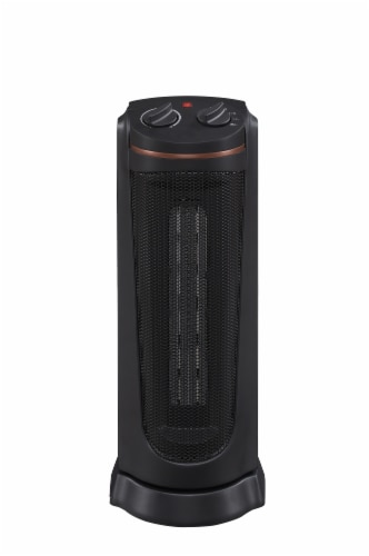 ProFusion Heat Ceramic Tower Heater - Black Perspective: front