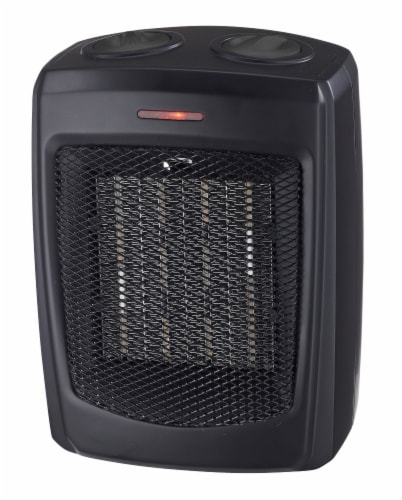 ProFusion Heat Ceramic Heater - Black Perspective: front
