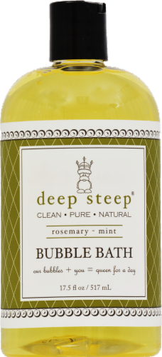 Deep Steep Rosemary Mint Bubble Bath Perspective: front