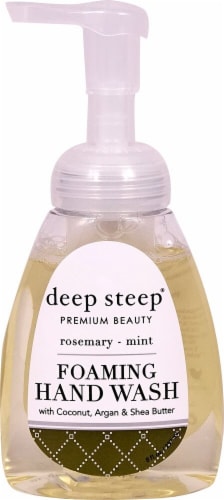 Deep Steep Foaming Hand Wash Rosemary Mint Perspective: front