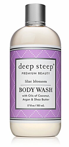 Deep Steep Lilac Blossom Body Wash Perspective: front