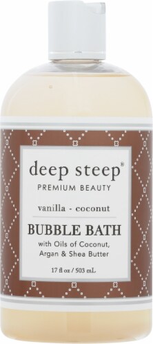 Deep Steep® Vanilla Coconut Bubble Bath Perspective: front