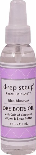 Deep Steep  Dry Body Oil Lilac Blossom Perspective: front