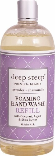 Deep Steep Foaming Hand Wash Refill Lavender - Chamomile Perspective: front