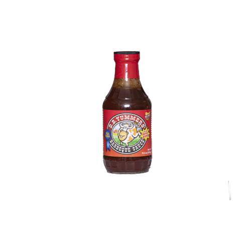 D.B. Yummers Mildly Spicey BBQ Sauce Perspective: front