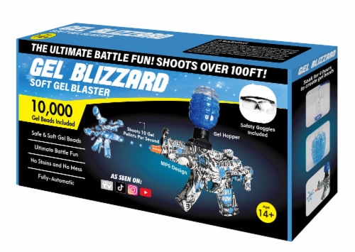Gel Blizzard Soft Gel Blaster Gun Perspective: front