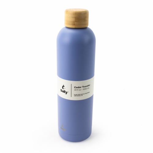 Sully™ Innovation Stainless Steel Water Bottle - Purple Perspective: front