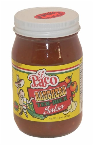 El Paco Ranchero Tex-Mex Salsa Perspective: front