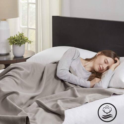 Madison park liquid cotton blanket cheap