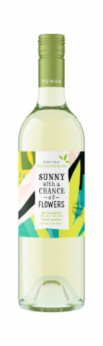 Sunny with a Chance of Flowers Sauvignon Blanc California Low Calorie White Wine