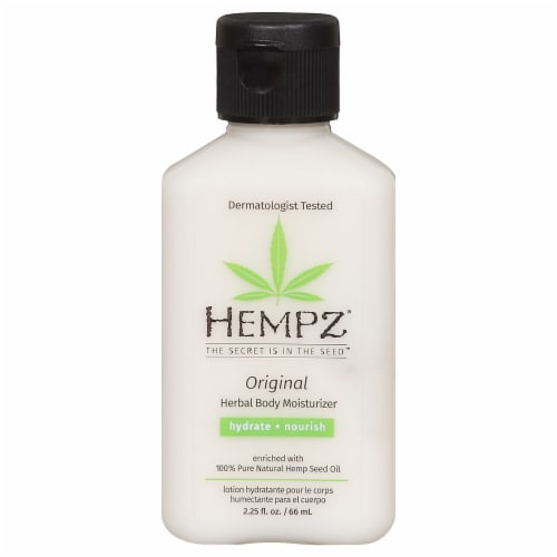 Hempz Original Hydrate + Nourish Herbal Body Moisturizer Perspective: front