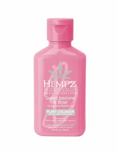 Hempz® Mini Sweet Jasmine & Rose Herbal Body Moisturizer Perspective: front
