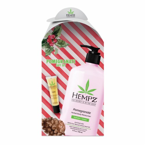 Hempz Pomegranate Gift Set Perspective: front