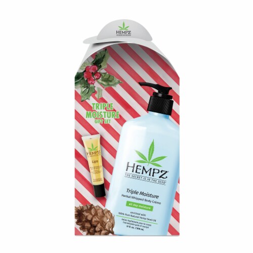 Hempz Triple Moisture Gift Set Perspective: front