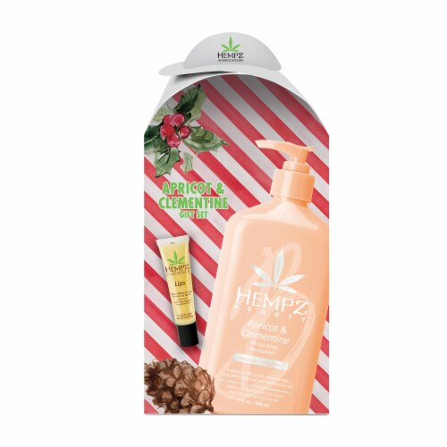 Hempz Apricot & Clementine Gift Set Perspective: front
